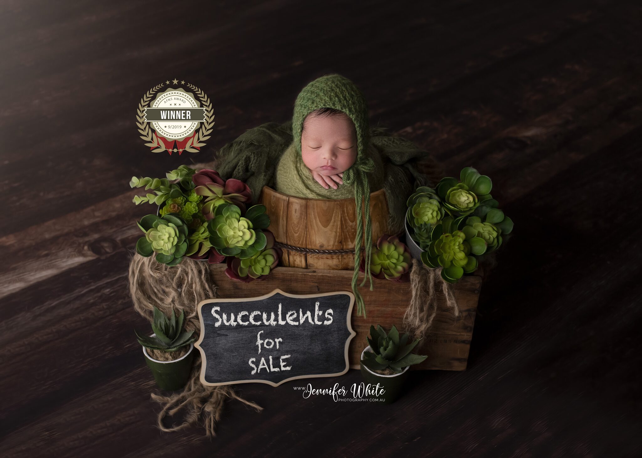 Adelaide based Accredited Professional Photographer Jennifer White Photography Newborn Baby