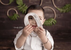 Adelaide based Accredited Professional Photographer Jennifer White Photography Cake Smash Photo Shoot